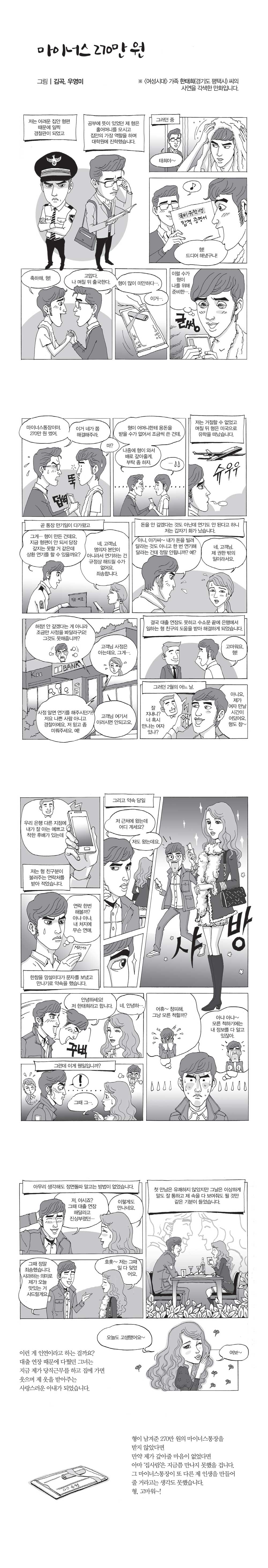 마이너스 270만원